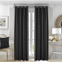 luxury high quality blackout curtains for bedroom living room kitchen elegant stitching high shadding custom made window drapes