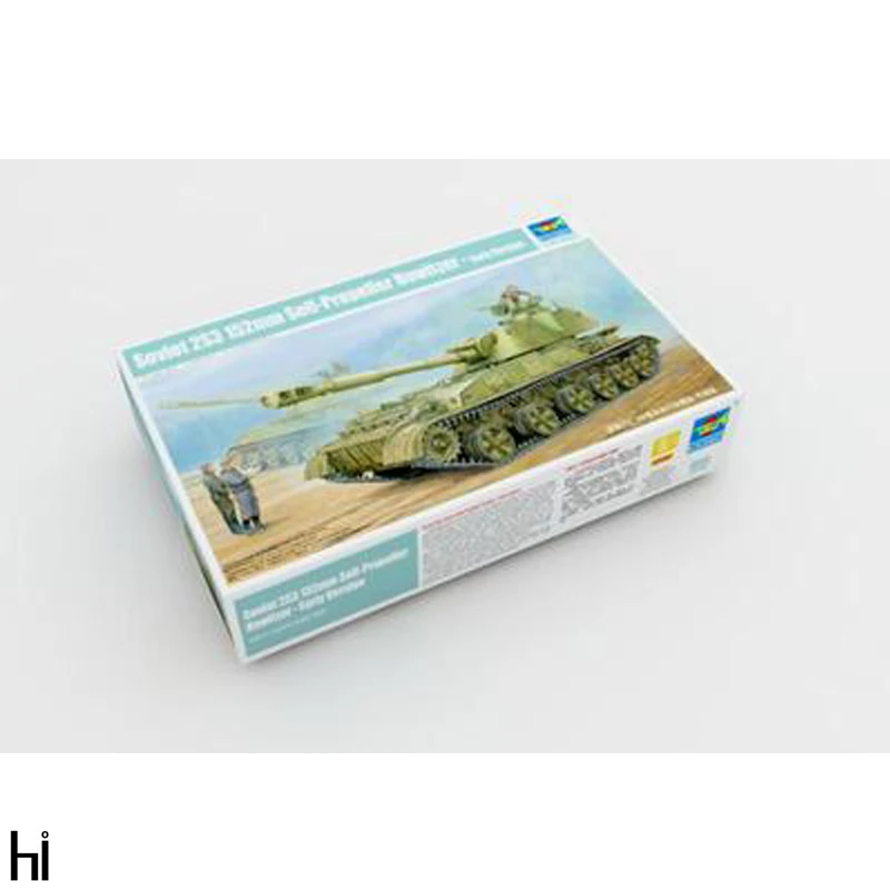 

Trumpeter 05543 1/35 Soviet 2S3 152mm Self-Propeller Howitzer Early Version Military Assembly Model Building Kit