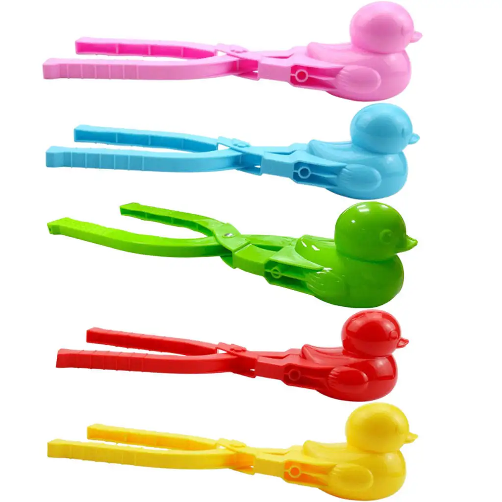 

Клипса в форме утки для изготовления снега и песка, идеальная игрушка для детей для снега