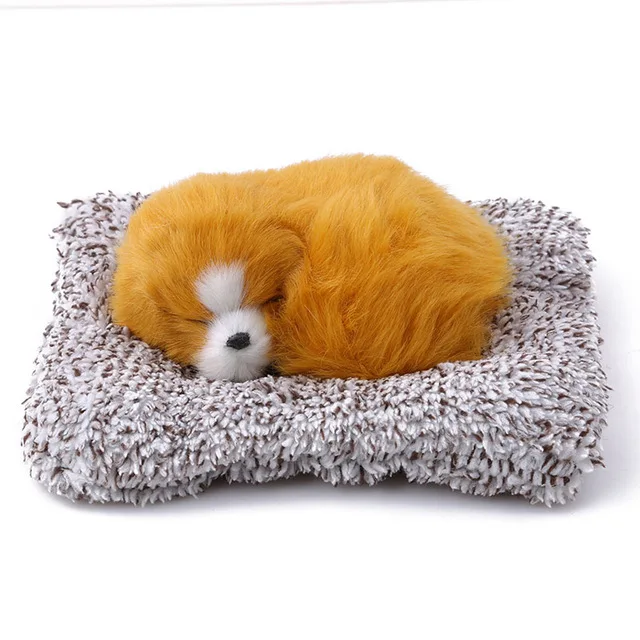 Gold dog Детские мягкие игрушки прекрасный моделирование животных Лабрадор/кукла "Хаски" Плюшевые спящие собаки игрушки детские игрушки декорации и подарки на день рожденья - Цвет: Gold dog
