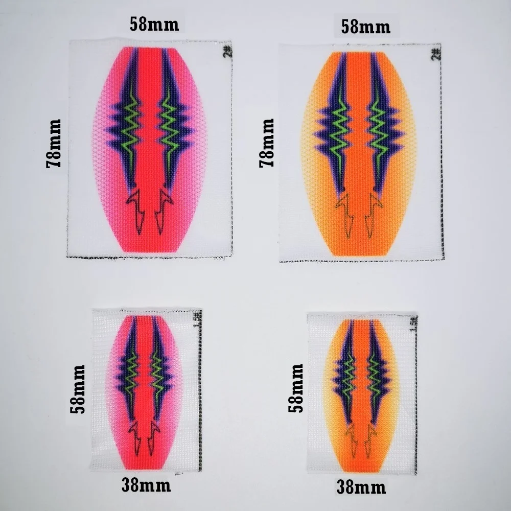 10 шт. маленькая приманка кальмар чипирон тонкая сетка стрейч полиэфирная ткань