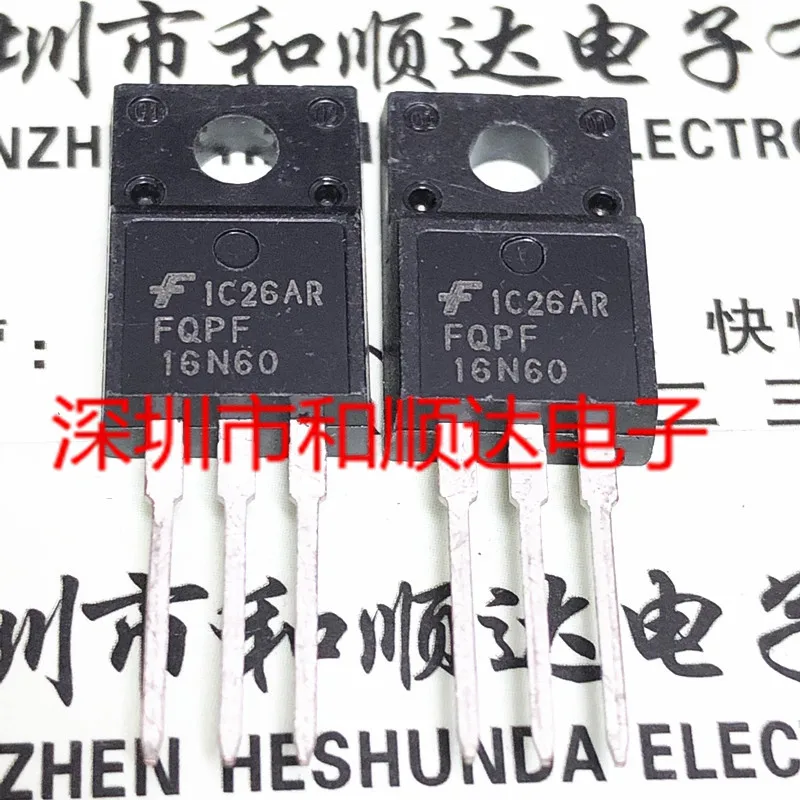 

10 шт. FQPF16N60/FQPF16N60NT600V/16A TO-220F NMOS