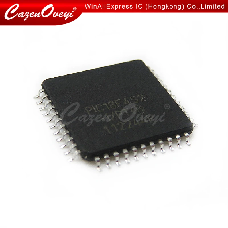 2 шт./лот PIC18F452-I/PT PIC18F452 TQFP-44 High- флэш-Микроконтроллеры с 10-битным A/D в наличии -