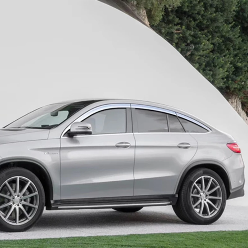 Применение для Benz GLE Coupe 2018 2019 год 6 шт. оконный козырек тела комплект Боковая дверь