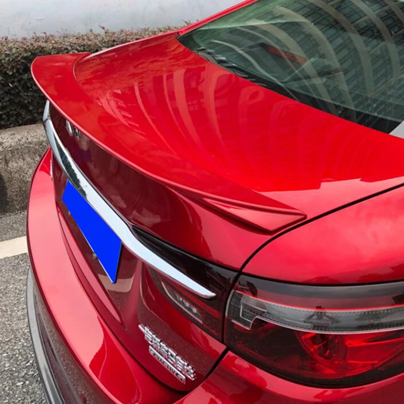

CEYUSOT For RS Style Accessory Spoiler Mazda 6 2014-2020 Car Trunk Rear Wing Tail High Quality ABS Material Color Spoiler Mazda6