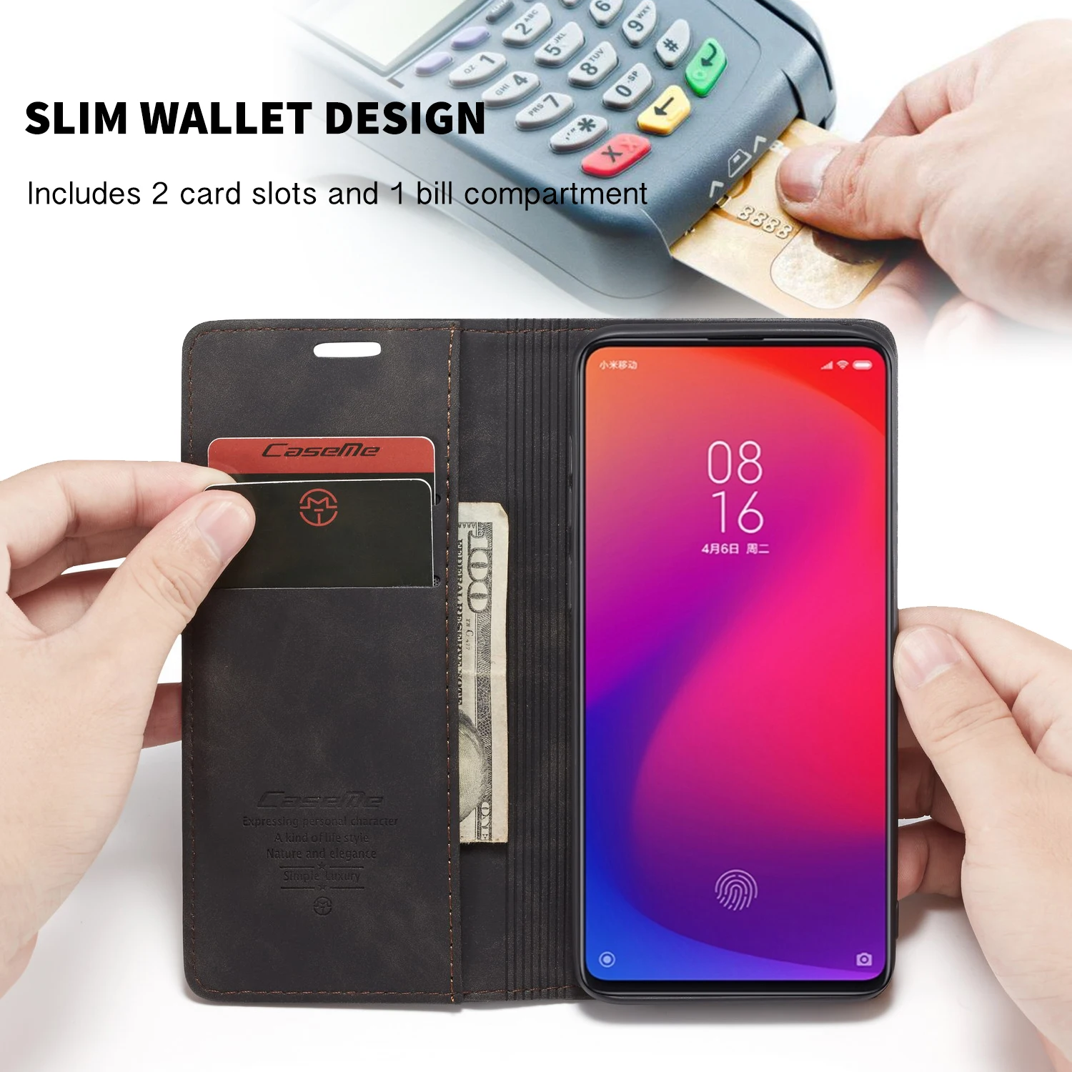 Чехол Me в стиле ретро и матовый чехол-раскладушка для mi 9, Red mi note8 и K20 Series, чехол для мобильных телефонов s, который можно вставить и сложить