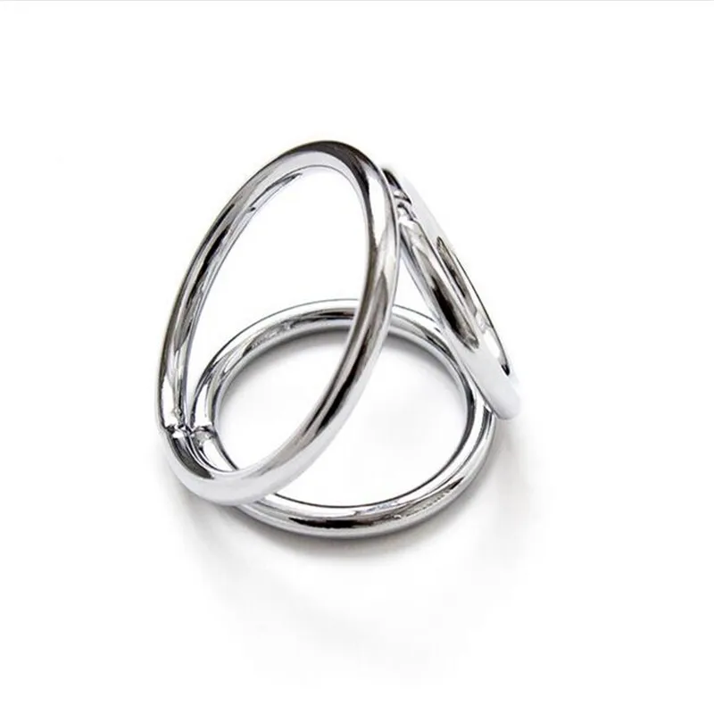 Новинка 2 стиля металлический мужской Пояс верности клетка для пениса кольцо