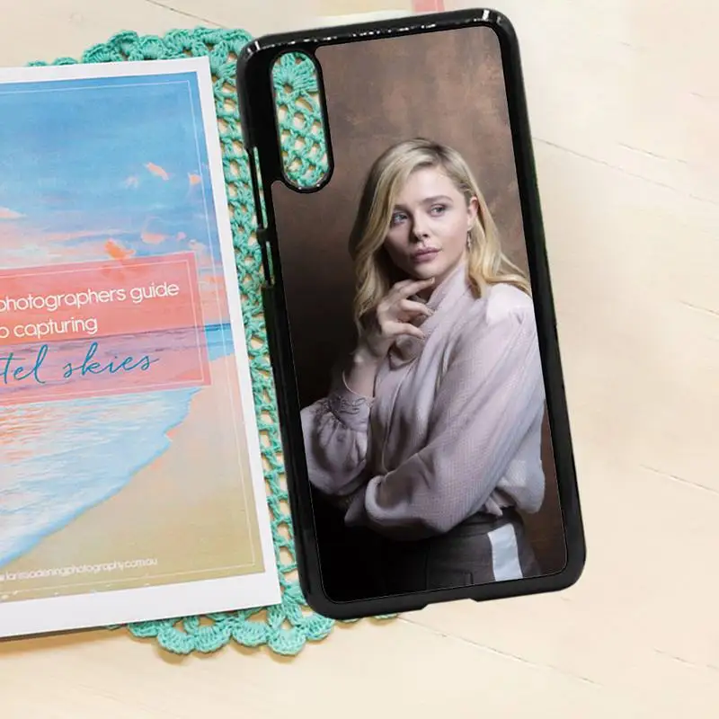 

Actress Girl Chloe Grace Moretz Phone Case PC for iPhone 11 12 pro XS MAX 8 7 6 6S Plus X 5S SE 2020 XR