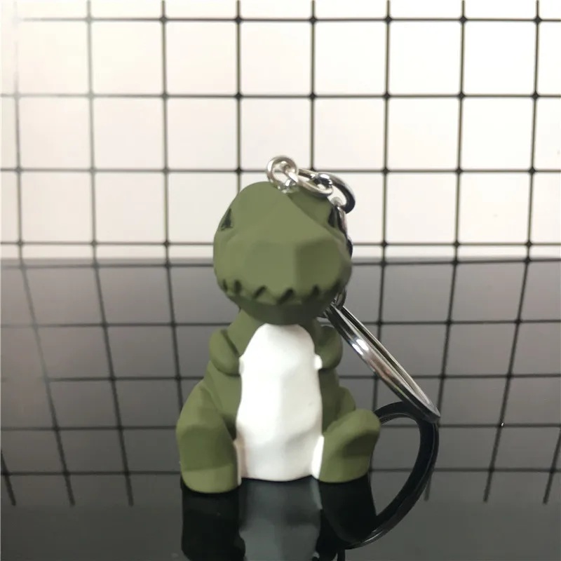 Новинка 2019 Модный милый брелок для ключей динозавры модное хлопковое набивное