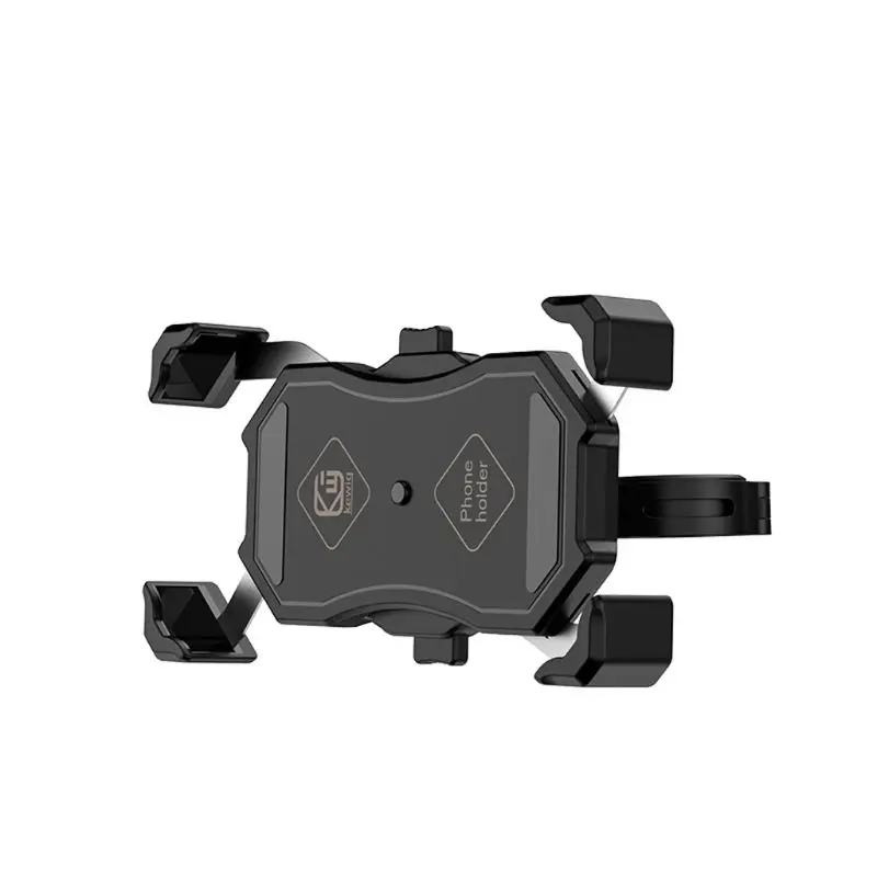 

Bicycle Motorcycle Phone Holder Cradle Clamp Mount for iphone 3.5-6.5\" Cellphone