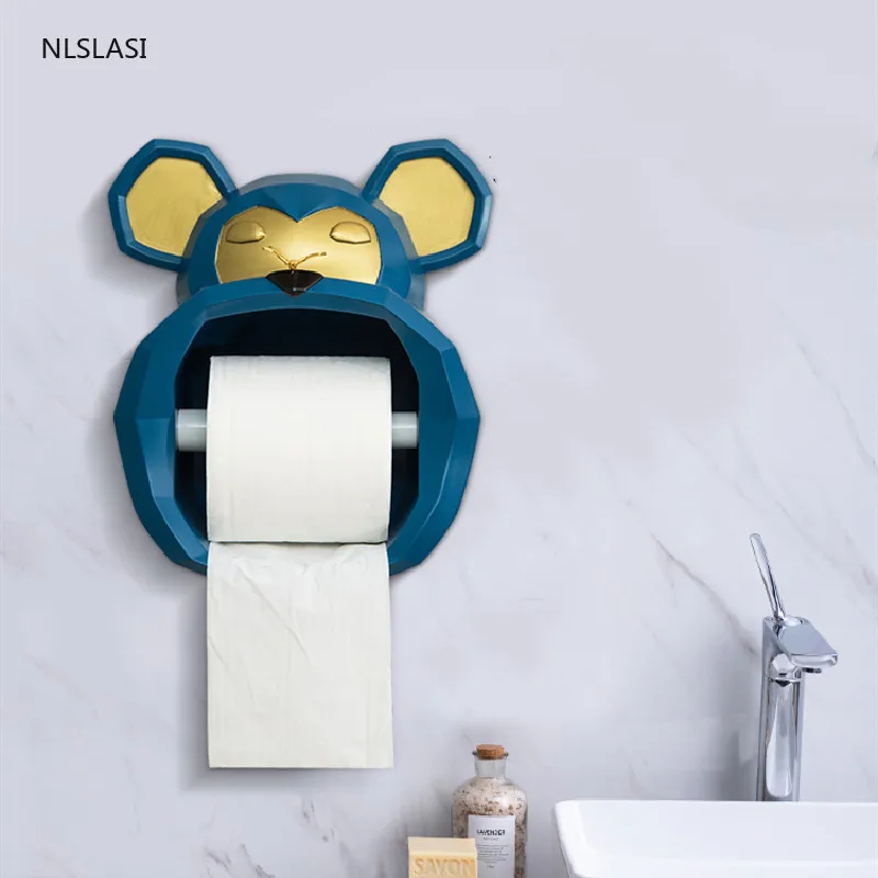 

Перфорация креативный настенный бытовой держатель для туалетной бумаги самоклеящиеся туалет Бумага держатель дом, ванная, туалет Бумага стеллажи для выставки товаров
