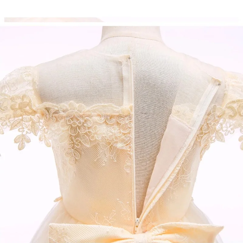 Girls Floral Tutu Princess Dresses For Teenager Baby Girl Wedding Party New years eve Dress 2019 Summer Kids Vestidos Costumes | Детская