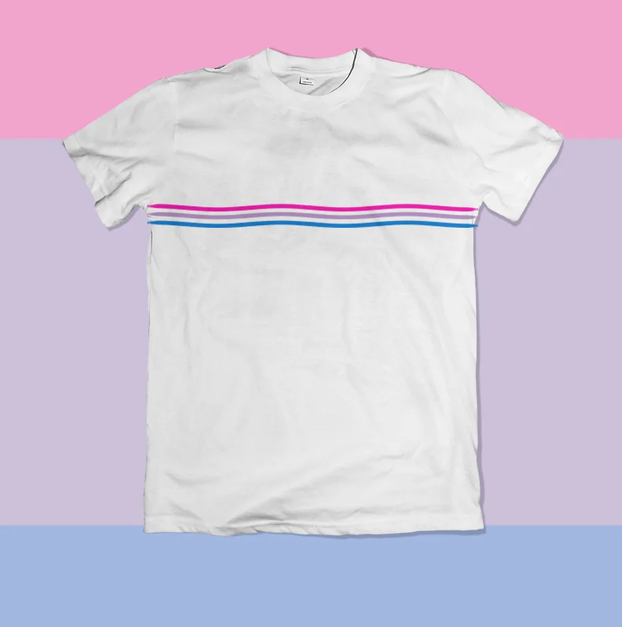 Новинка! Белые футболки BI PRIDE|Футболки| |