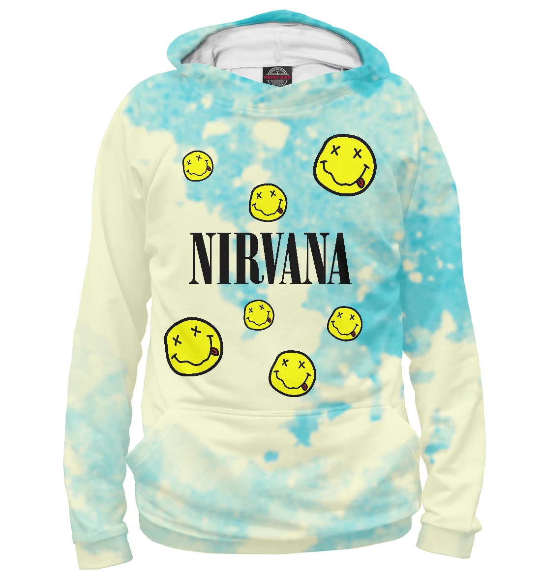 Худи толстовка Nirvana (музыка) | Мужская одежда
