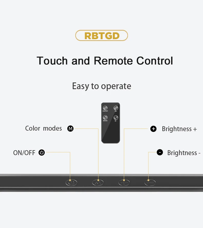 Гибкая Настольная Светодиодная лампа высокой яркости 60 см 20 Вт | Освещение