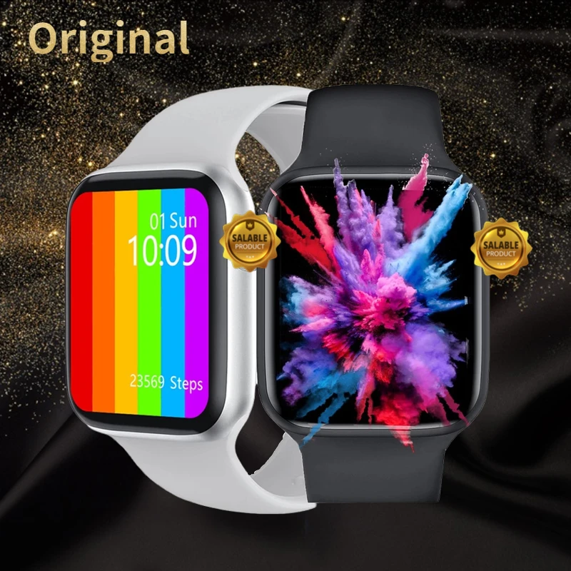 

Series 7 IWO Smart Women Watch AK76 bluetooth Call Play Game Health Monitor Men Smartwatch PK x16 Watch 6pro w46 w26 Smart Clock