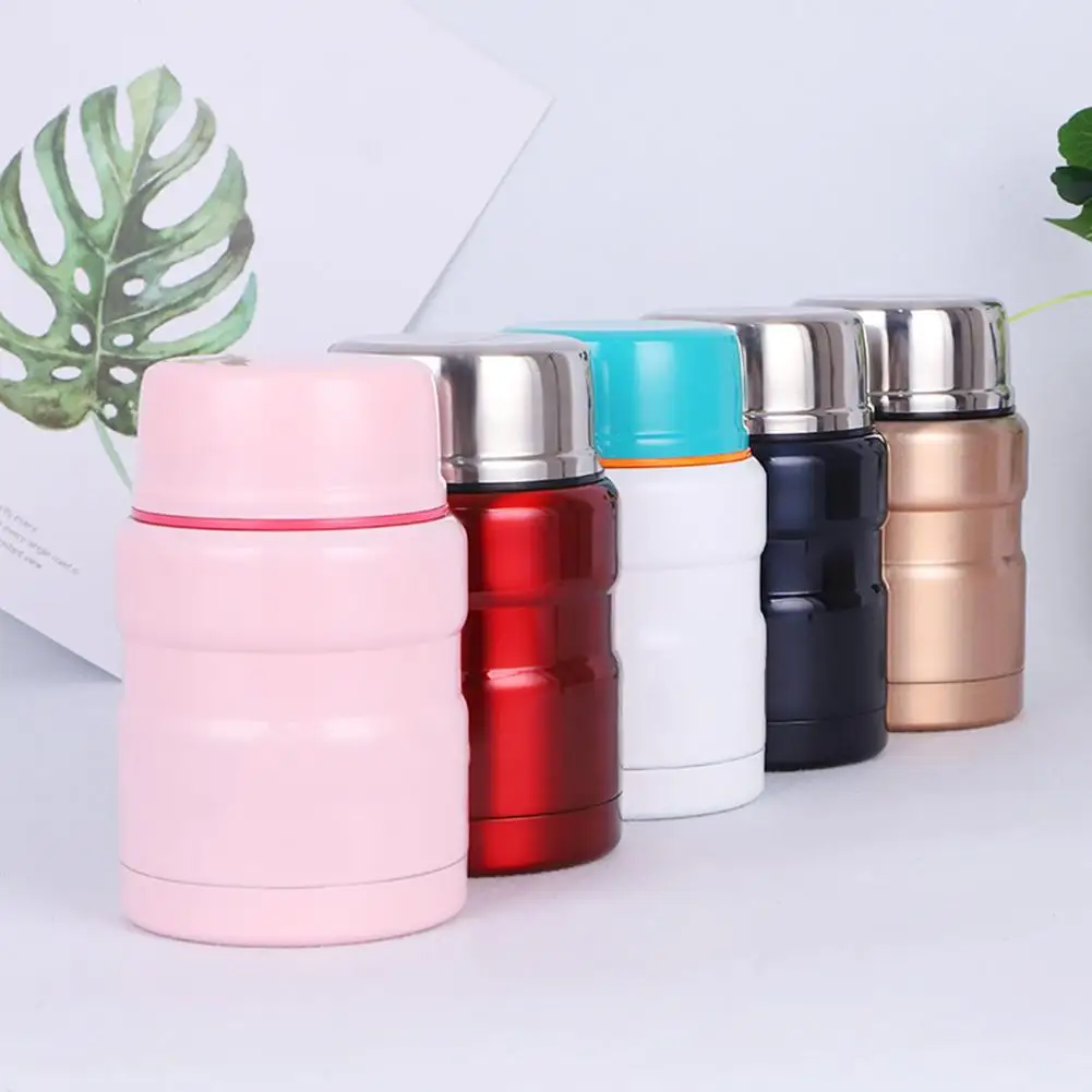 500 мл высокое качество нержавеющая сталь Ланч-бокс теплоизоляция суп кастрюля