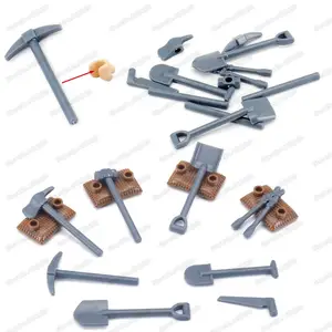 Строительный блок городской сборки, набор инженерных фигурок, конструктор Moc, военная ремонтная модель, оборудование, рождественский подарок для детей, игрушки