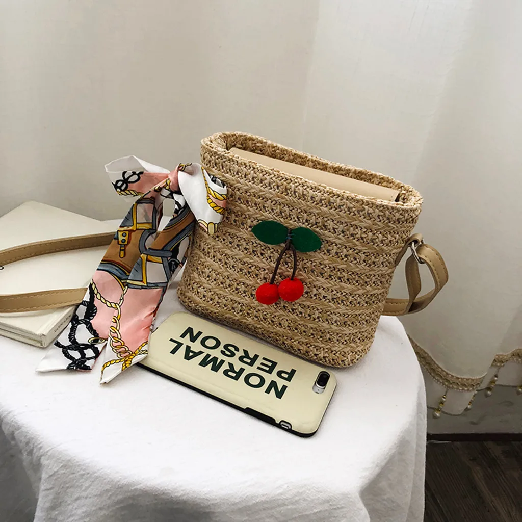 Женская сумка через плечо сумка-мессенджер с блестками шелковый шарф-ведро