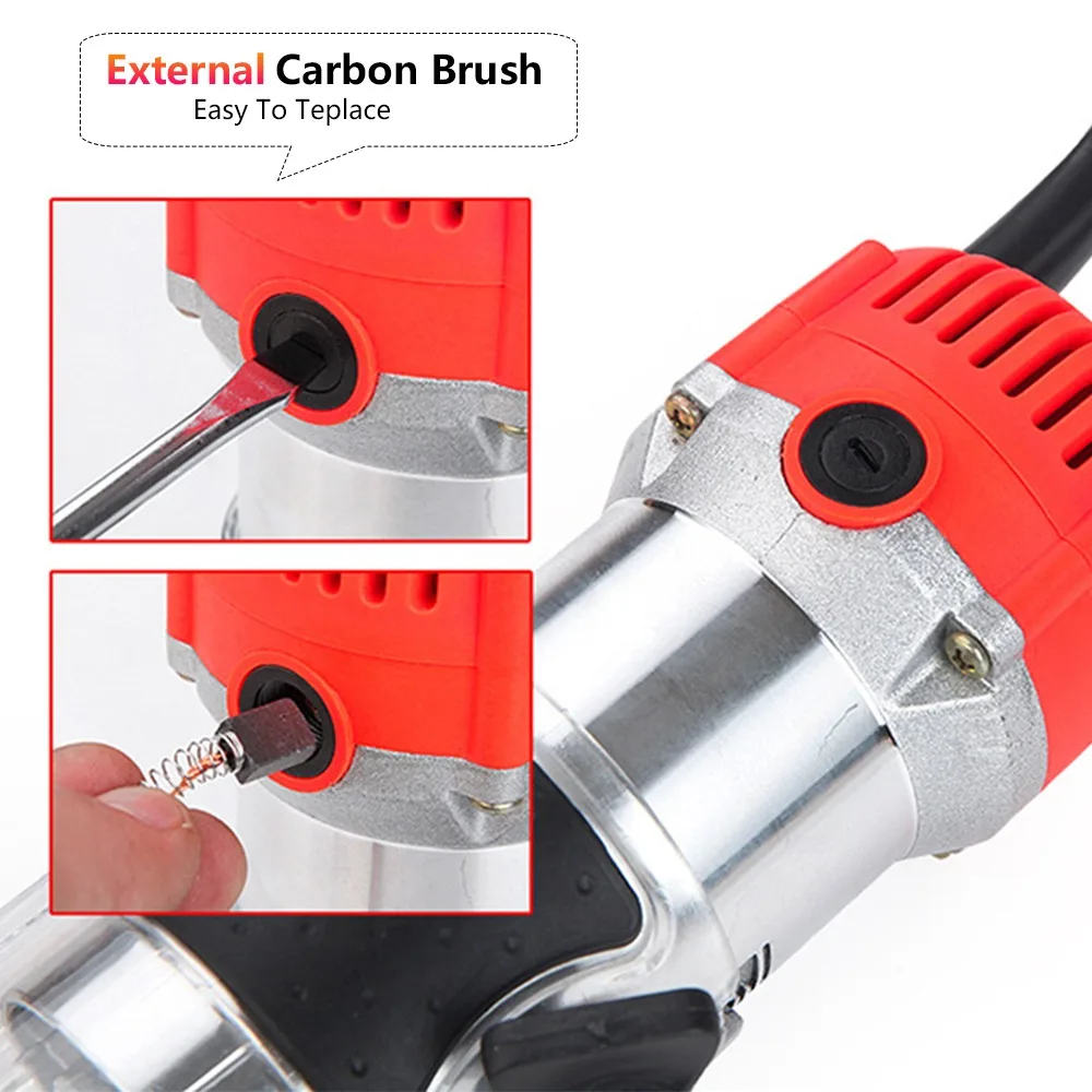 

110V/220V Wood Electric Trimmerhandmade Wood Milling Cutte Milling Machine Hand Router Woodworking Tool Power Tools