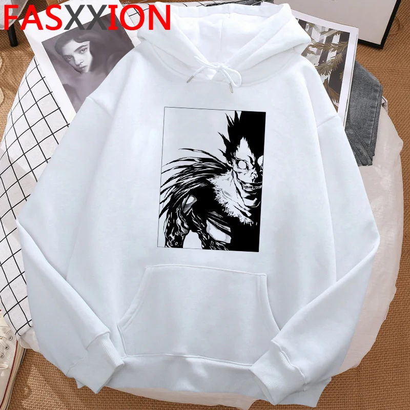 

Anime Death Note Shinigami Ryuk hoodies women printed anime 2021 women sweatshirts pullover grunge printed
