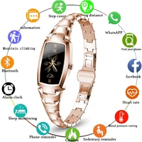 new ladies smart watch women wristband fashion woman smartwatch heart rate monitor call reminder bluetooth for android ios box