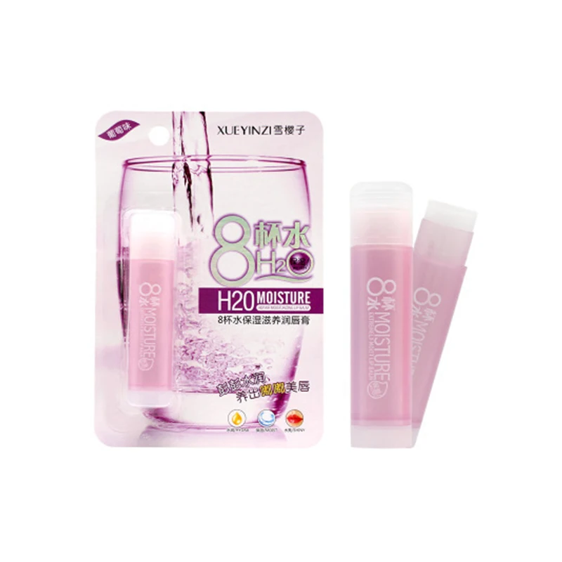 1 шт. супер увлажняющий бальзам для губ фруктовый против трещин 24 часа Уход за