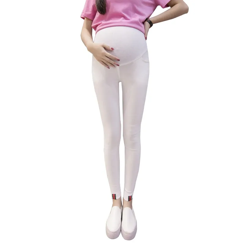 

Fashion Skinny Maternity Pants High Waist Belly Pencil Trousers Clothes for Pregnant Women Pregnancy Bottoms Maternity Leggings