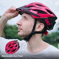 1pc cycling helmet ultralight women men lightweight breathable bicycle safety cap mtb in mold bike helmet road bike helmet