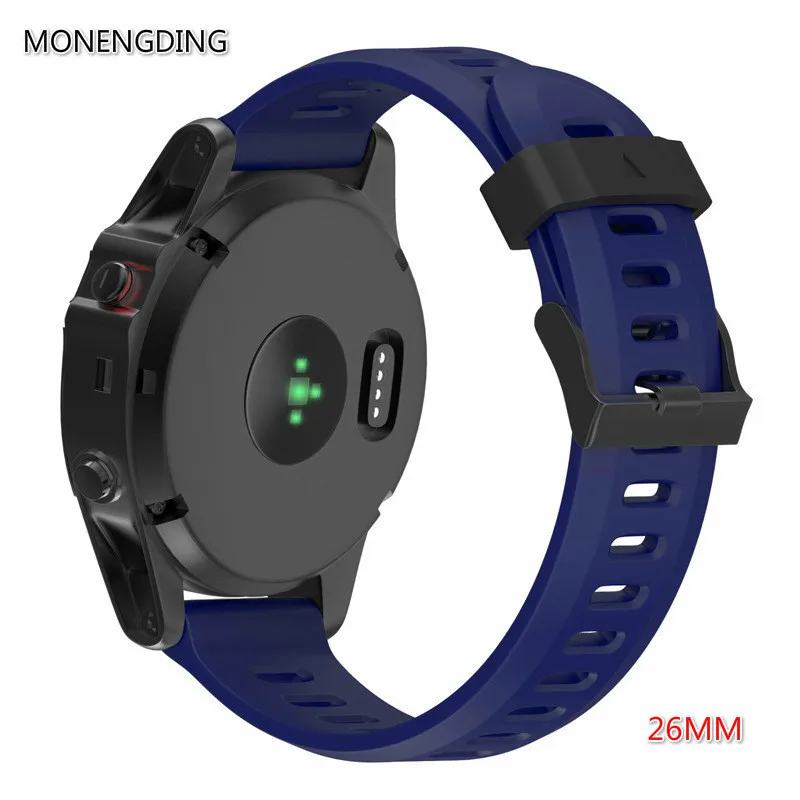 Силиконовый ремешок для Garmin Fenix 5X 3 HR мягкий часов 5x Plus спортивный Fenix3 с