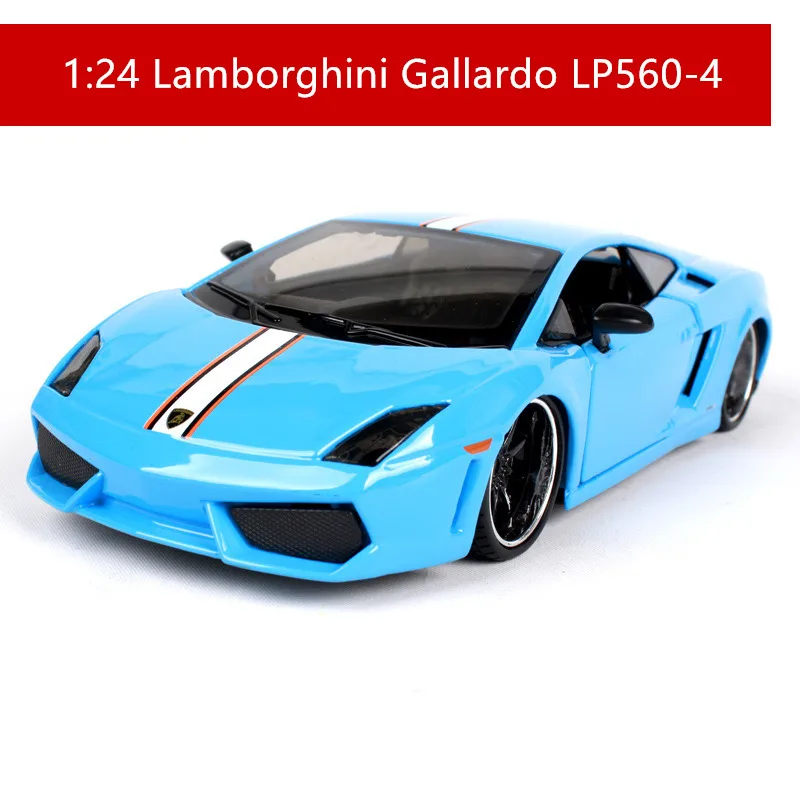 LP560-4 Maisto 1:24 Lamborghini Gallardo, модель автомобиля из сплава, имитация, украшение автомобиля, коллекция, Подарочная игрушка - Цвет: LP560-4