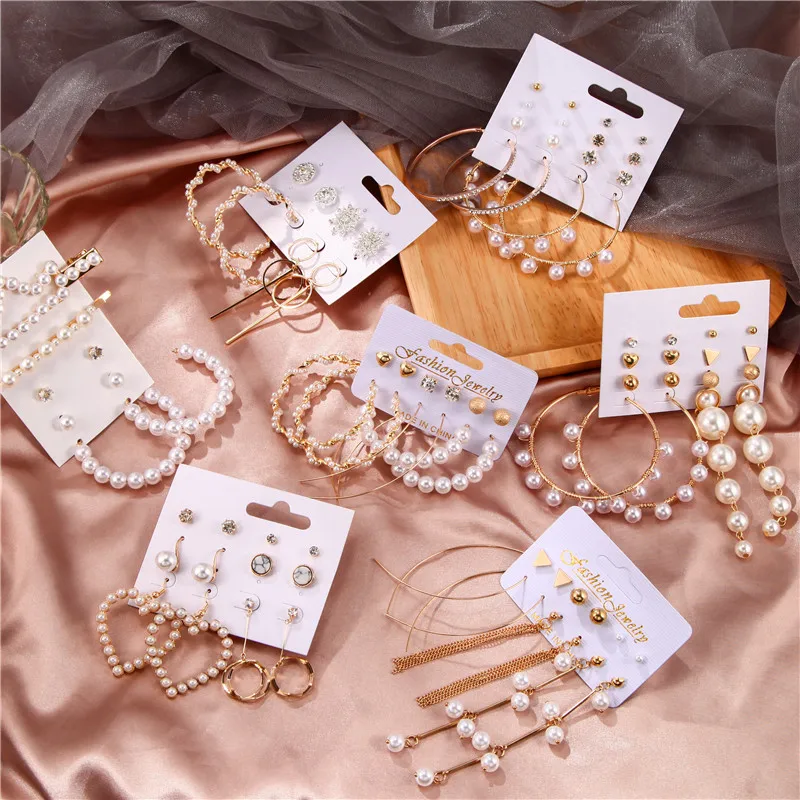 32 стиля Смешанные акриловые серьги для женщин стразы цветок от солнца серьга