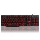 Русская игровая клавиатура 104 ключей английский Keybboard 3 цвета RGB светодиодный клавиатура с подсветкой для геймера
