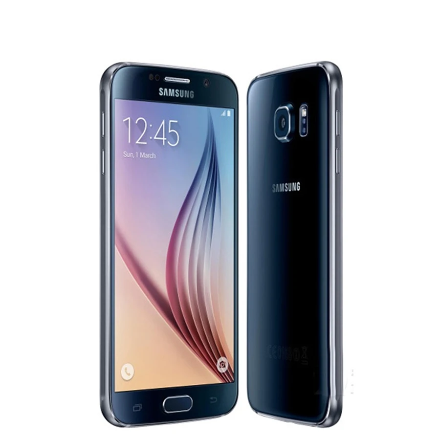 Новая Оригинальная глобальная версия samsung Galaxy S6 G920F мобильный телефон 3 ГБ 32 ГБ Exynos 7420 5," NFC 16MP отпечаток пальца 4G LTE телефон