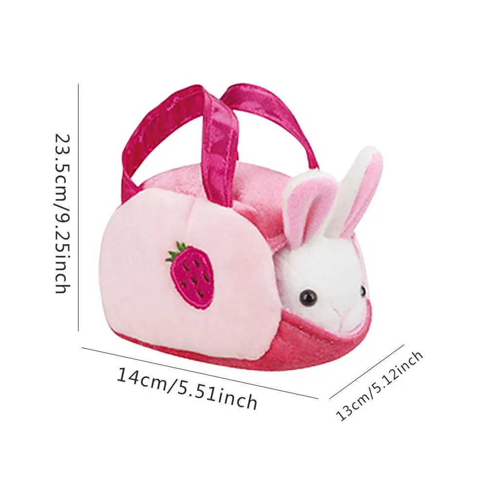 Детский милый плюшевый кролик игрушка кукла для ролевых игр в форме кролика