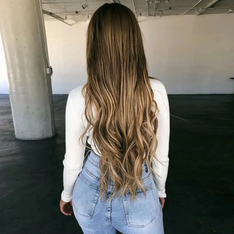 Женские топы с длинным рукавом Bebe Глубокий V Крест сплошной цвет Талия облегающие