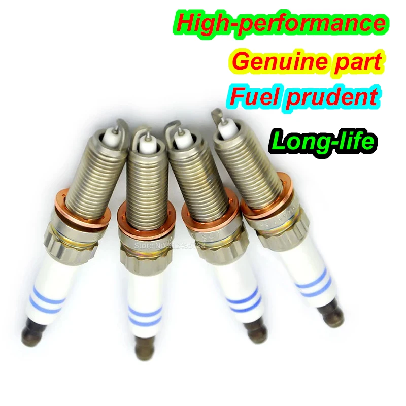 4 шт. Свеча зажигания A0041596403 для PEUGEOT Mercedes-Benz W221 W212 S212 C207 S211 9813769880 Z6SII3320 SILZKR7A-S 7718