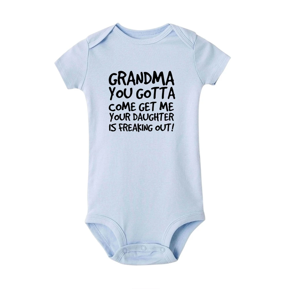 Комбинезон с короткими рукавами и надписью для новорожденных мальчиков