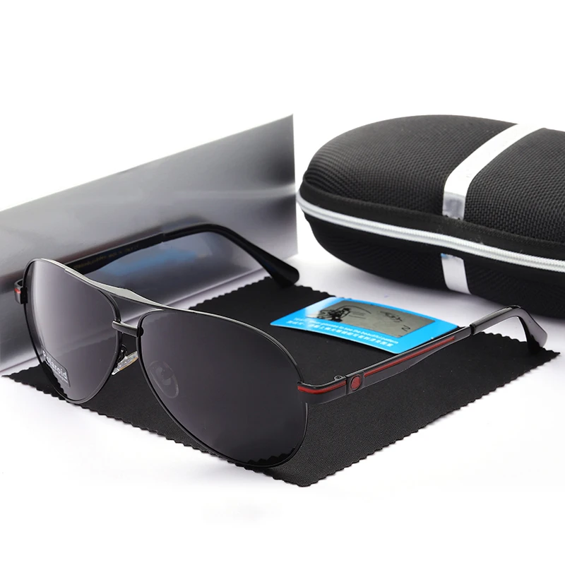 

Sunglasses Men Polarized Driving Glasses UV400 Brand Designer Mercede 737 Pilot Eyewear Metal Alloy Vintage Gafas De Sol Hombre