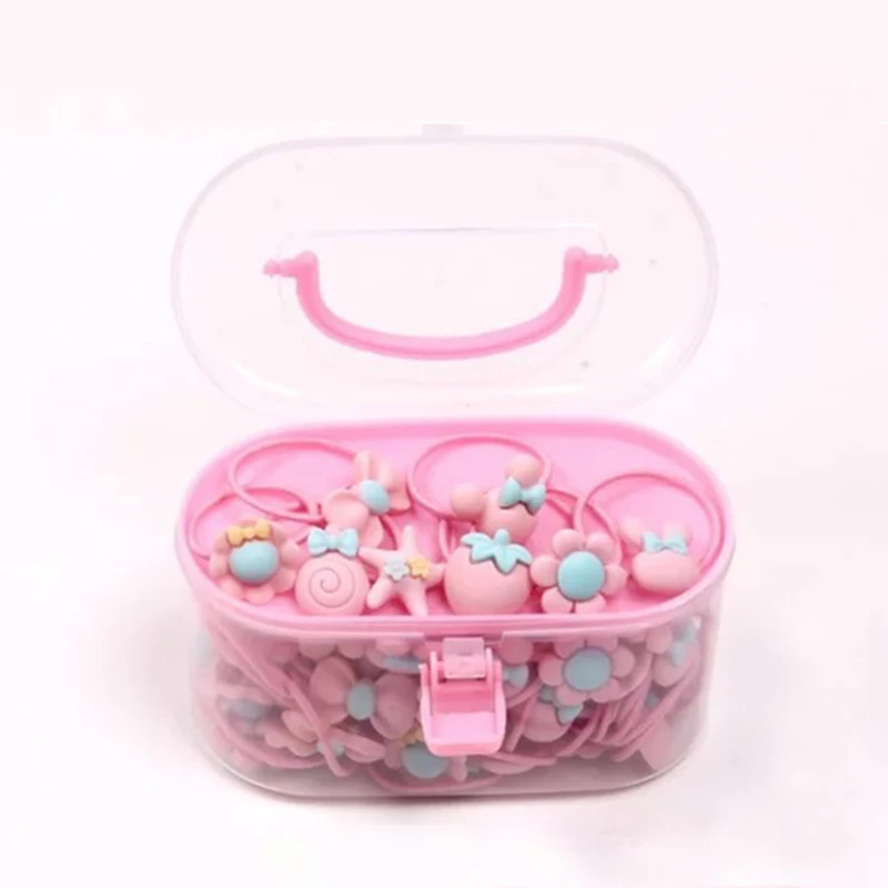 Подарочная коробка резинок для волос 40 шт./лот | Детская одежда и обувь