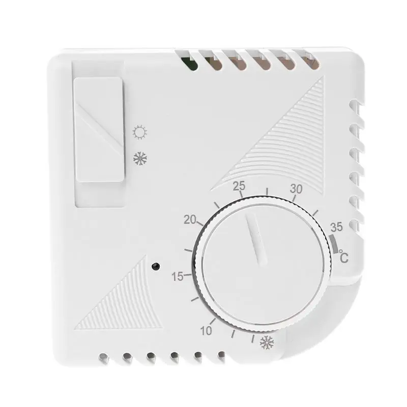 

Universal Room Thermostat Energy Save Mechanical Temperature Controller w Switch A69D