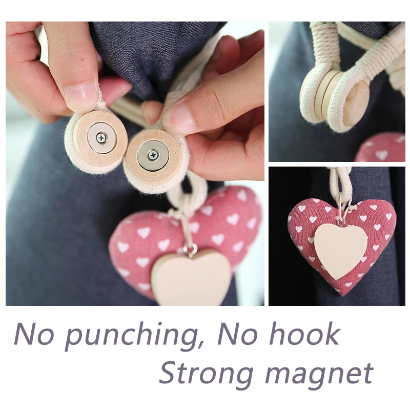 Декоративная занавеска в форме сердца европейском стиле 40 см | Дом и сад