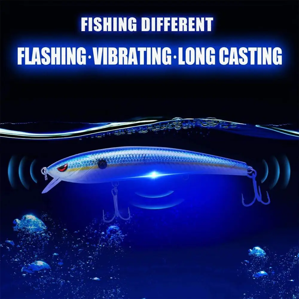 Электрическая рыболовная приманка-робот светодиодный фонарь с зарядкой от USB 5