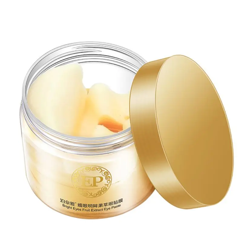 60 шт. маски для глаз лимонная эссенция экстракт фруктов увлажняющий лифтинг