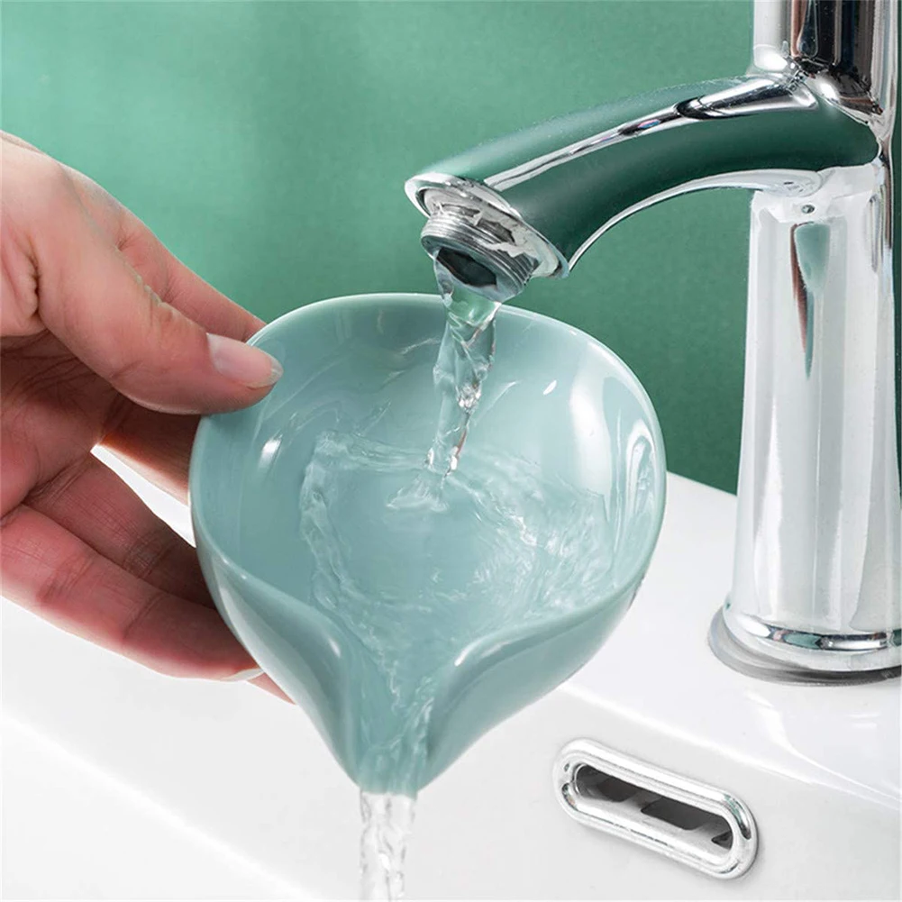 

Leaf Shape Soap Box Drain Soap Holder Standing Suction Cup Drain Rack Toilet Soap Dish For Kitchen Bathroom Shower Soap Stand