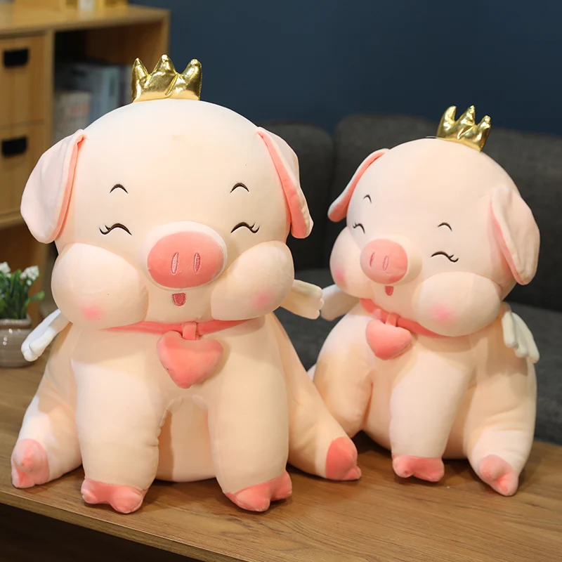 

Cartoon Cute Soft Down Cotton Pink Pig Plush Toys Stuffed Kawaii Pig Pillow for Girls Kids Birthday Gifts