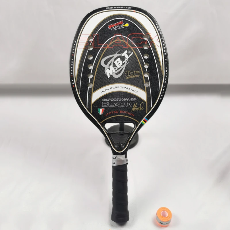

2021 взрослая Профессиональная полностью карбоновая пляжная ракетка для тенниса, ракетка для лица из ЭВА, брикет для взрослых-40