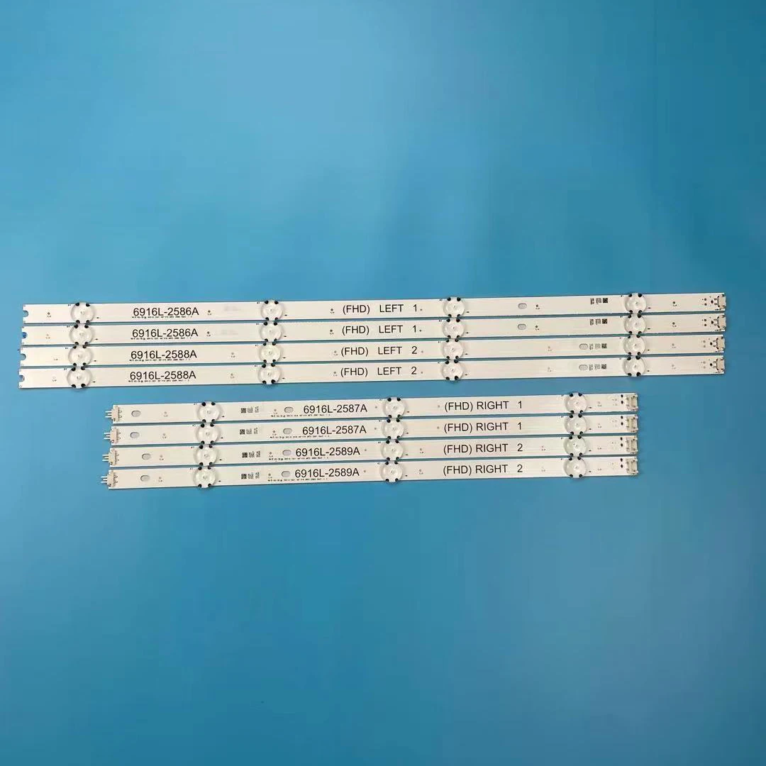 Светодиодная лента для подсветки LG 49LW540S 49LH630V LC490DUE (FJ)(M1) 49LH604V 6916L-2586A 2587A 2588A 2589A 49 V16