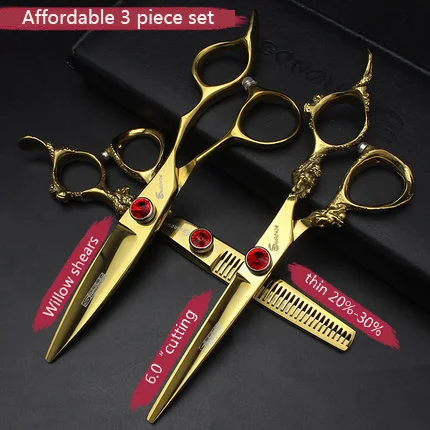 Профессиональные Парикмахерские ножницы набор парикмахерская прическа