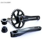 Шатун для горного велосипеда 170 мм с кареткой велосипеда узкая широкая цепь из колец цепь на велосипед MTB корона для SRAM SHIMANO Deore